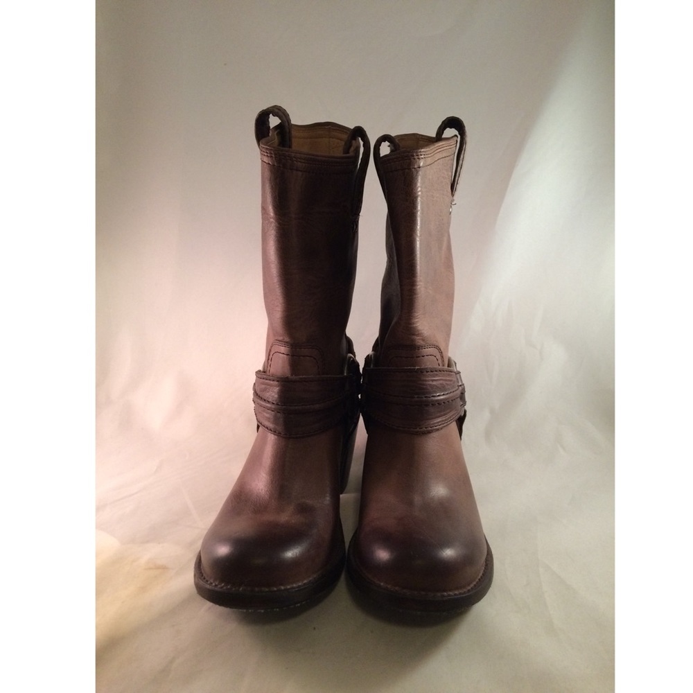 Frye Carmen Short Leather Boots NEW
